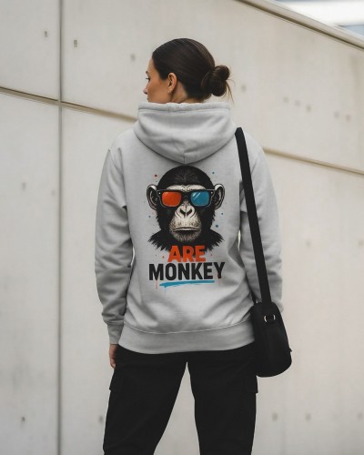 HOODIE 3D MONKEY