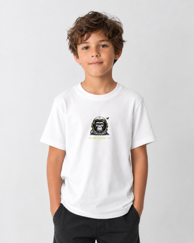 CAMISETA KIDS ASTRONAUT MONKEY