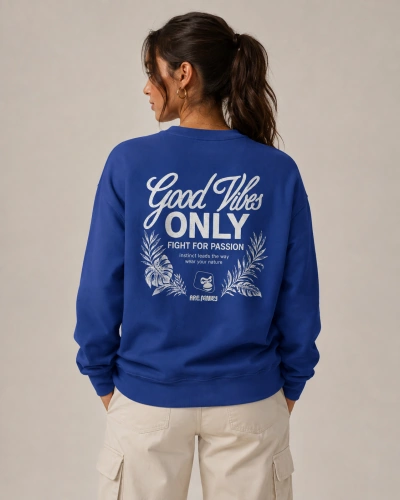 SUDADERA GOOD VIBES ONLY